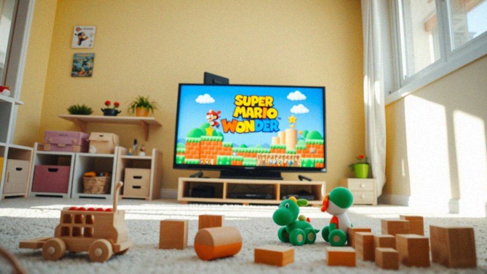 Co wyróżnia Super Mario Bros. Wonder jako grę dla dzieci?