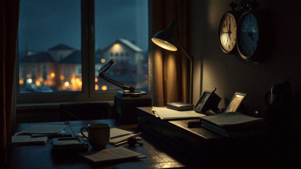 O której godzinie zegar zatrzymuje się w grze?