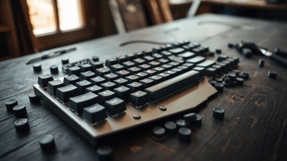 Jakie materiały są najlepsze dla klawiatur do gier?