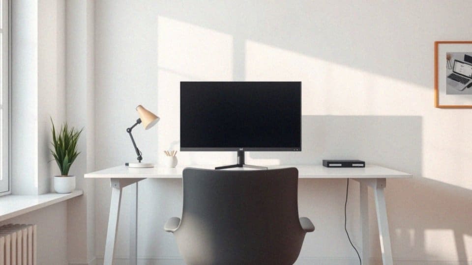 Co oznacza ergonomiczne stanowisko pracy przy wyborze monitora?