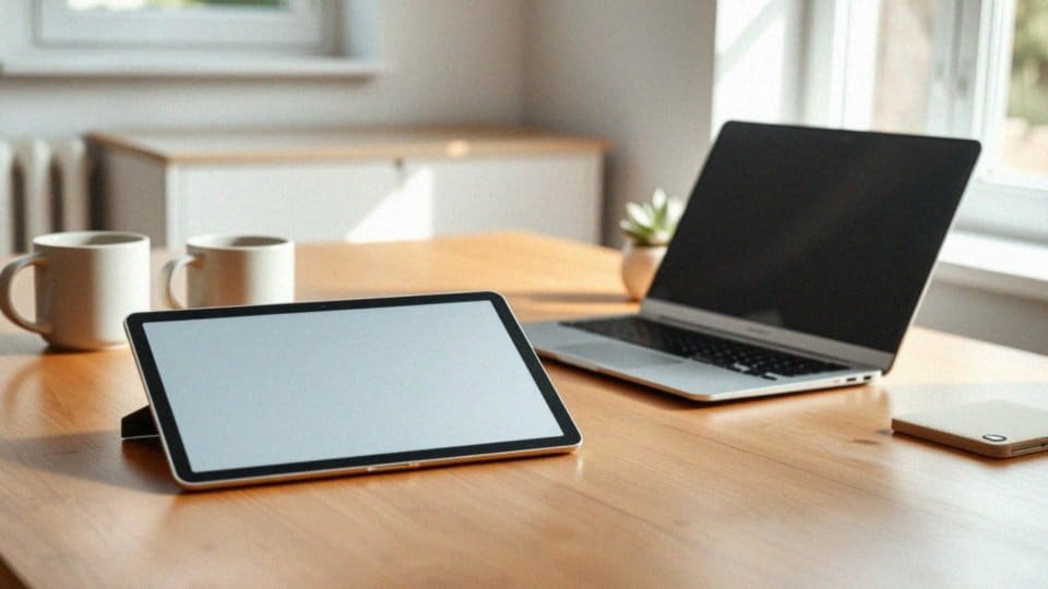 Jak długo działa bateria w tablecie w porównaniu do laptopa?