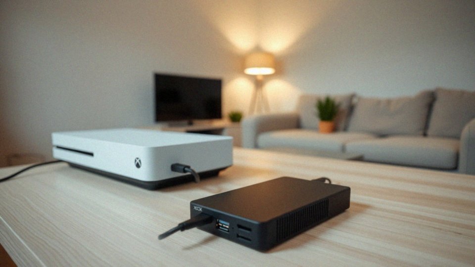 Jak przenosić gry na nowy dysk zewnętrzny w Xbox Series S?