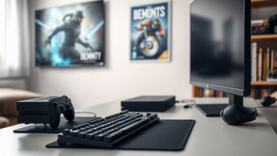 Jakie są zalety używania klawiatury i myszy w grach na konsoli?