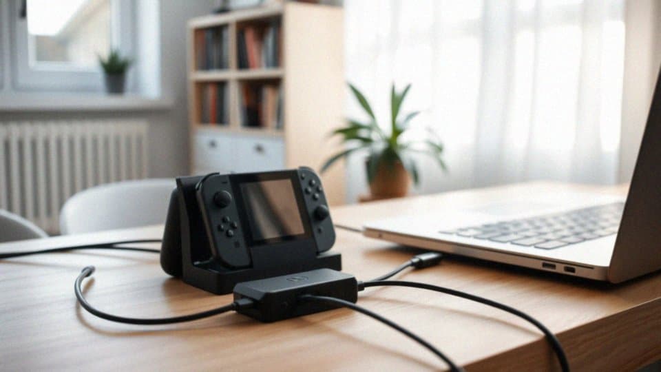 Jak podłączyć Nintendo Switch do laptopa za pomocą kabla HDMI?