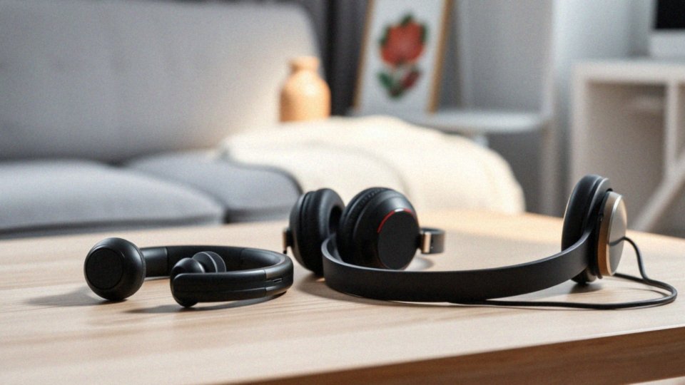 Jakie są różnice między słuchawkami dousznymi a nausznymi z ANC?