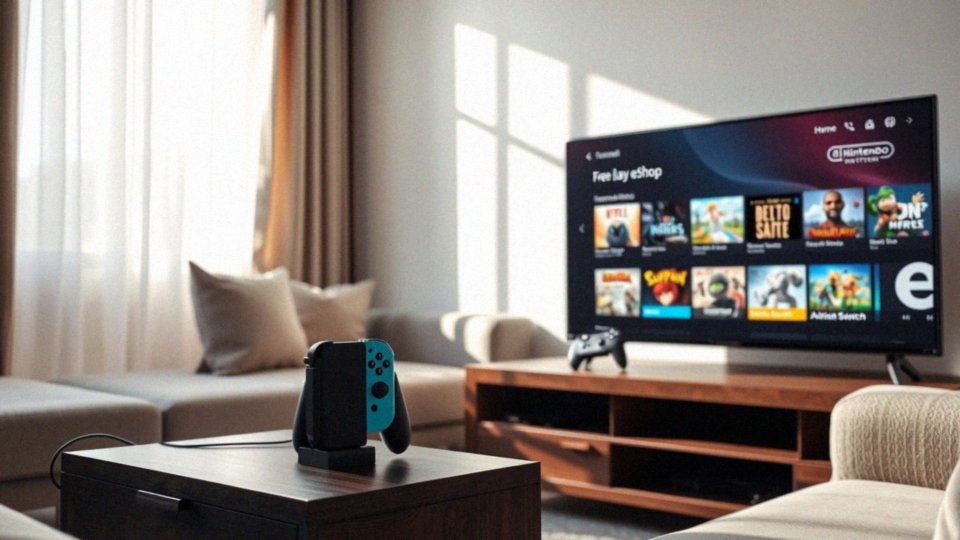 Jakie są wymagania dotyczące pobierania darmowych gier na Nintendo Switch?