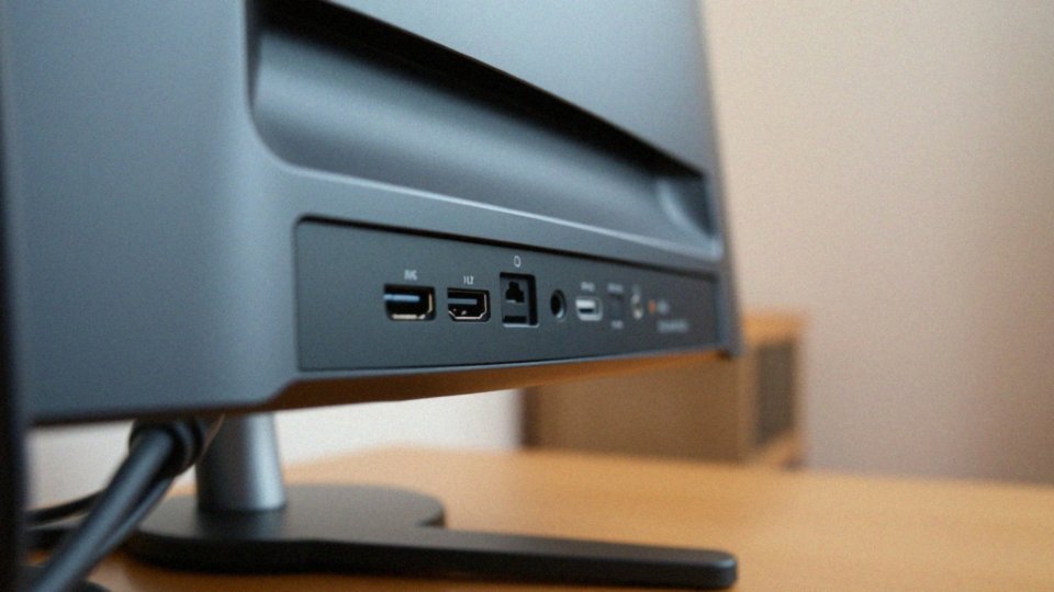 Jakie nowoczesne złącza są używane w monitorach do 1500 zł?