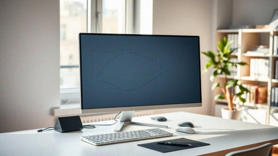 Dlaczego matowa matryca jest korzystna w monitorach do projektowania?