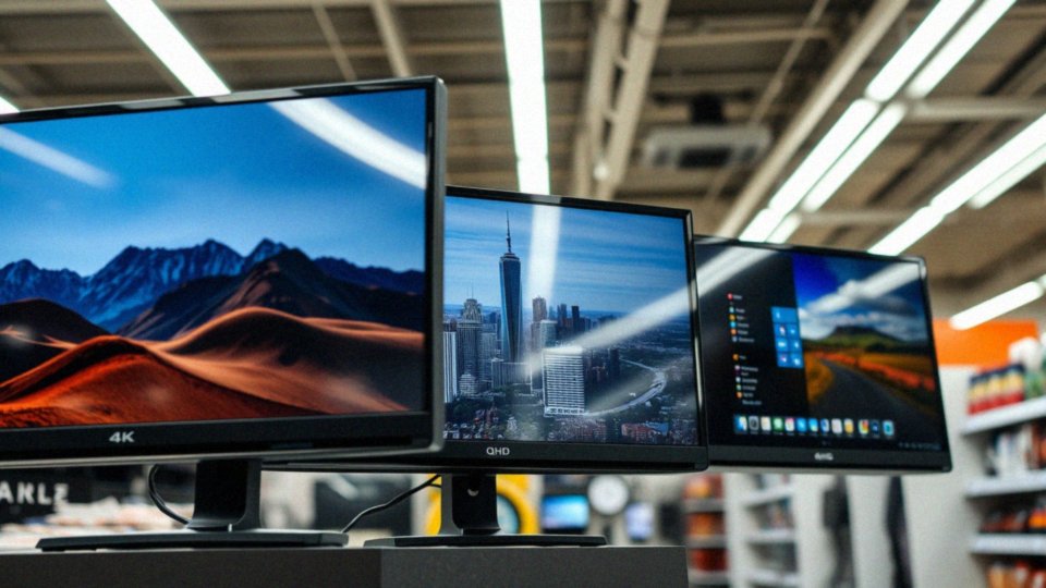 Jaką rozdzielczość można oczekiwać od monitorów w tej cenie?