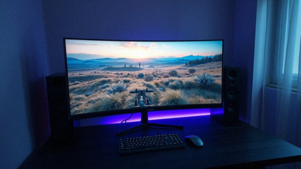 Jakie korzyści przynosi immersyjny monitor w grach?