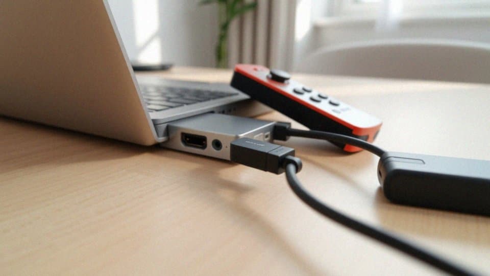 Jakie porty musi mieć laptop do podłączenia Nintendo Switch?