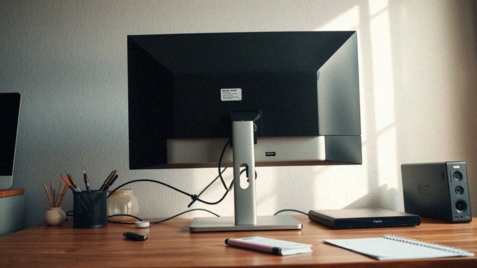 Gdzie szukać numeru modelu na monitorze?