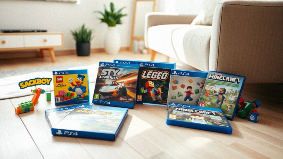 Jakie gatunki gier są dostępne na PS4 dla dzieci?