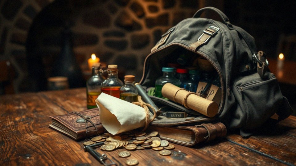 Co powinno znaleźć się w ekwipunku w Diablo 2?