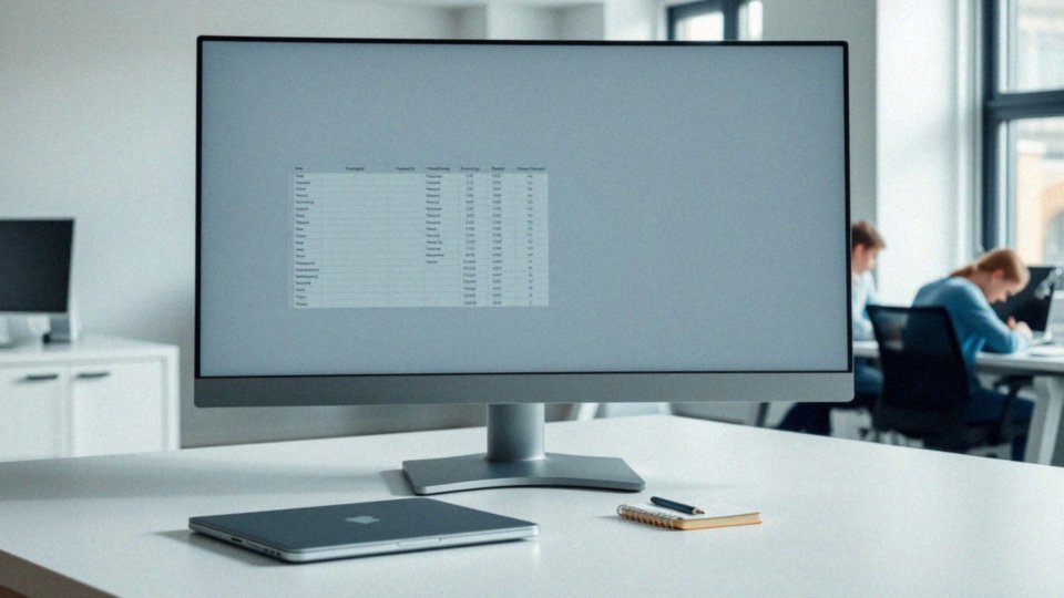 Dlaczego szerokie kąty widzenia są istotne w monitorze biurowym?