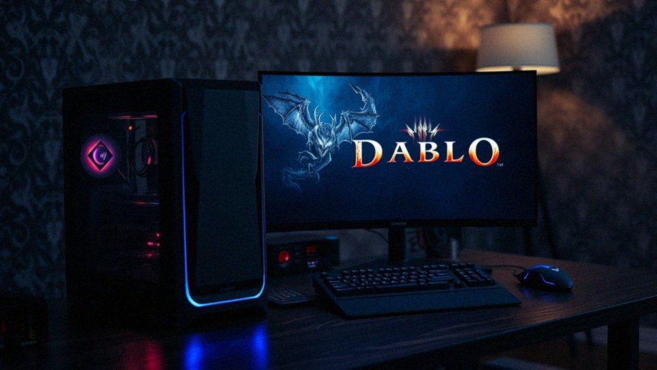 Jakie są wymagania sprzętowe dla komputerów do gier dla Diablo 2?