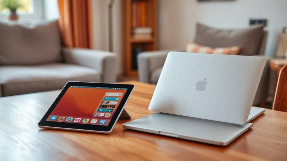 Jakie są kluczowe różnice między tabletem a laptopem dla seniorów?