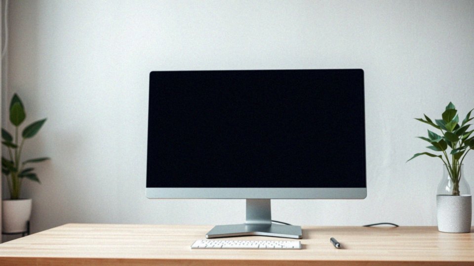 Co wyróżnia minimalistyczną konstrukcję monitorów?