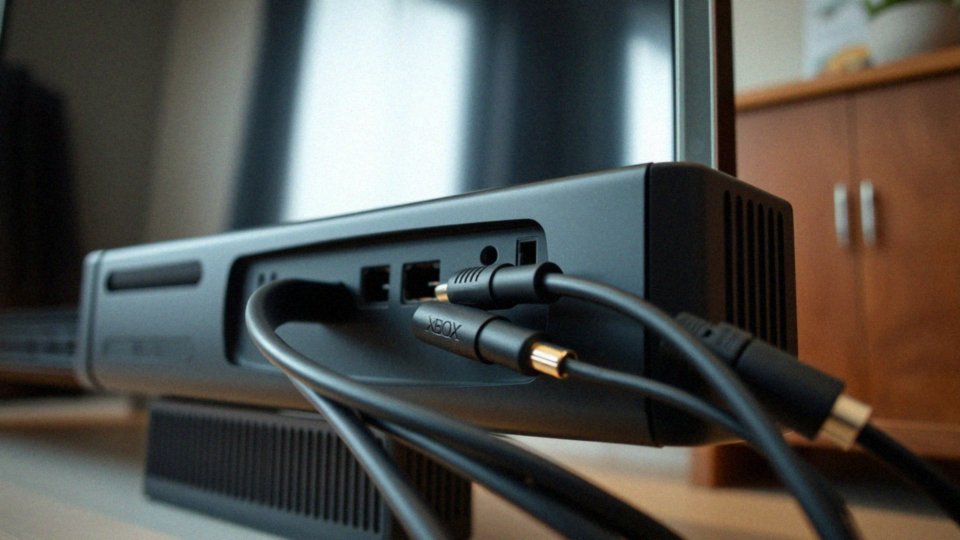 Jakie złącza i przewody najlepiej użyć do podłączenia Xbox 360?