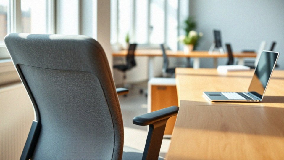 Jak regulowane podłokietniki poprawiają wsparcie podczas pracy?