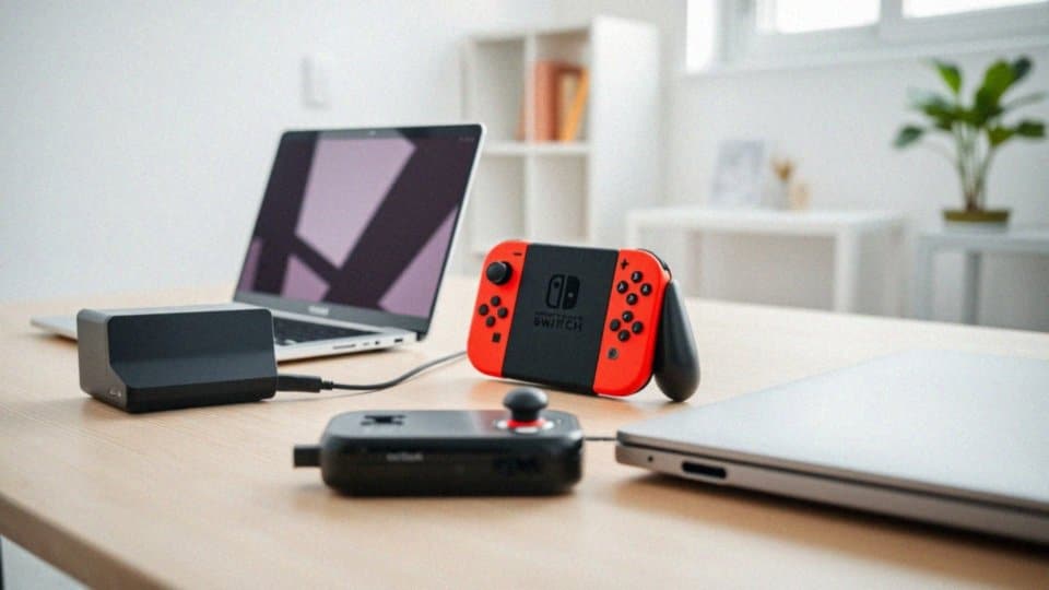 Jakie kroki należy wykonać przed podłączeniem Nintendo Switch do laptopa?