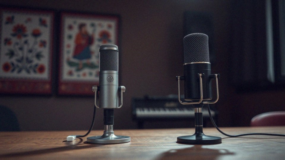 Mikrofon pojemnościowy a dynamiczny – kluczowe różnice i zastosowania